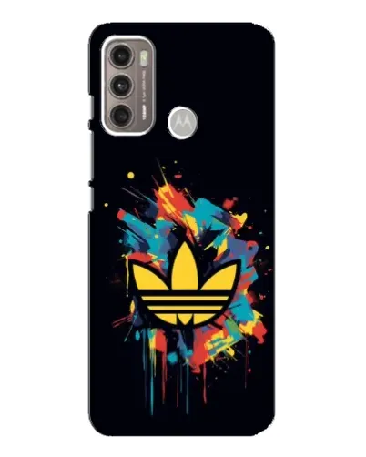Чехол для Motorola MOTO G60 с картинкой «Adidas Splash»