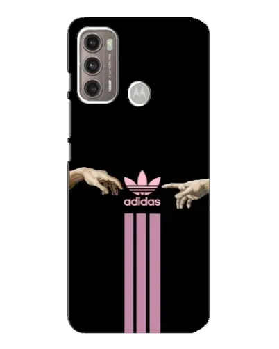 Чехол для Motorola MOTO G60 с картинкой «Adidas Hands»