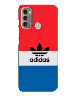Чехол для Motorola MOTO G60 с картинкой «Ретро блоки Adidas» Чехол для Motorola MOTO G60 с картинкой «Ретро блоки Adidas»