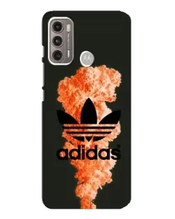 Чехол для Motorola MOTO G60 с картинкой «Оранжевый дым Adidas» Чехол для Motorola MOTO G60 с картинкой «Оранжевый дым Adidas»
