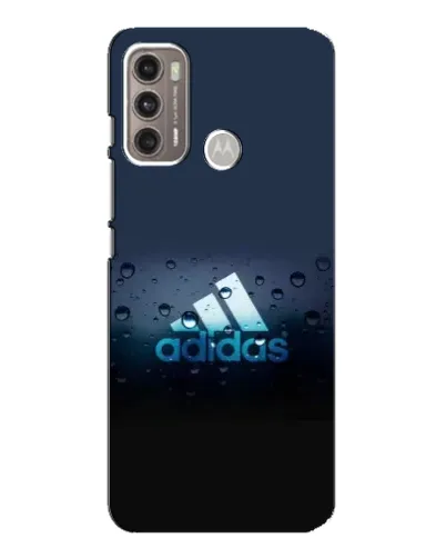 Чехол для Motorola MOTO G60 с картинкой «Adidas Water Drops»