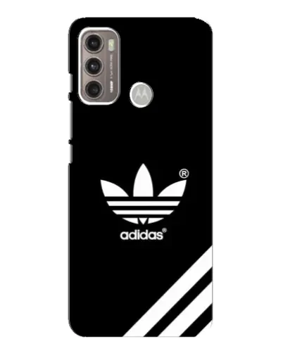 Чехол для Motorola MOTO G60 с картинкой «Adidas с диагональными полосами»