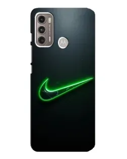 Чехол для Motorola MOTO G60 с картинкой «Неоновый контур Nike» Чехол для Motorola MOTO G60 с картинкой «Неоновый контур Nike»