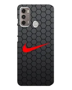 Чехол для Motorola MOTO G60 с картинкой «Nike — карбоновая сетка» Чехол для Motorola MOTO G60 с картинкой «Nike — карбоновая сетка»