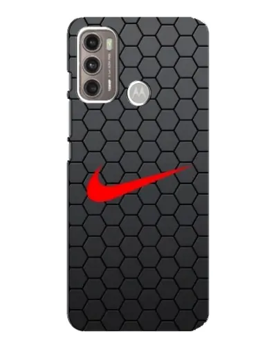 Чехол для Motorola MOTO G60 с картинкой «Nike — карбоновая сетка» Чехол для Motorola MOTO G60 с картинкой «Nike — карбоновая сетка»
