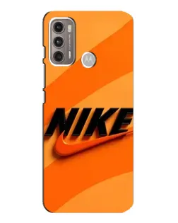 Чехол для Motorola MOTO G60 с картинкой «Оранжевый драйв Nike» Чехол для Motorola MOTO G60 с картинкой «Оранжевый драйв Nike»