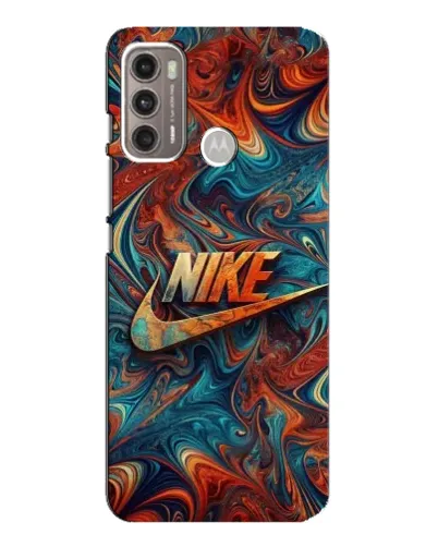 Чехол для Motorola MOTO G60 с картинкой «Nike в абстракции» Чехол для Motorola MOTO G60 с картинкой «Nike в абстракции»