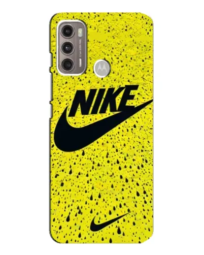 Чехол для Motorola MOTO G60 с картинкой «Желтый текстурный Nike» Чехол для Motorola MOTO G60 с картинкой «Желтый текстурный Nike»