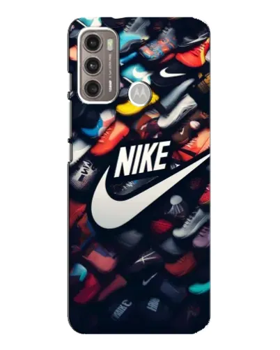 Чехол для Motorola MOTO G60 с картинкой «Коллекция кроссовок Nike» Чехол для Motorola MOTO G60 с картинкой «Коллекция кроссовок Nike»