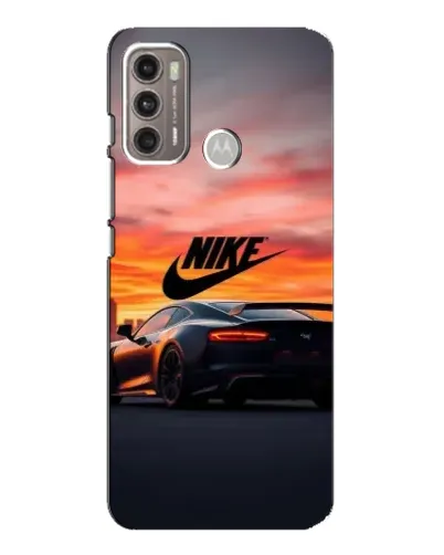 Чехол для Motorola MOTO G60 с картинкой «Nike и суперкар» Чехол для Motorola MOTO G60 с картинкой «Nike и суперкар»