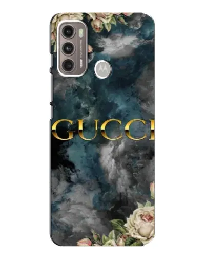 Чехол для Motorola MOTO G60 с картинкой «Абстрактные цветы Gucci» Чехол для Motorola MOTO G60 с картинкой «Абстрактные цветы Gucci»