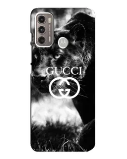 Чехол для Motorola MOTO G60 с картинкой «Gucci — дикая природа»