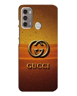 Чехол для Motorola MOTO G60 с картинкой «Gucci — солнечный градиент»