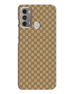Чехол для Motorola MOTO G60 с картинкой «Gucci — классический беж»