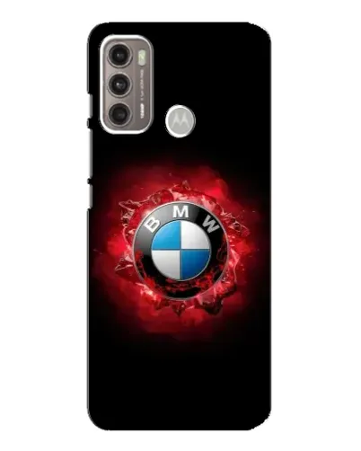 Чехол для Motorola MOTO G60 с картинкой «Логотип BMW — вспышка» Чехол для Motorola MOTO G60 с картинкой «Логотип BMW — вспышка»