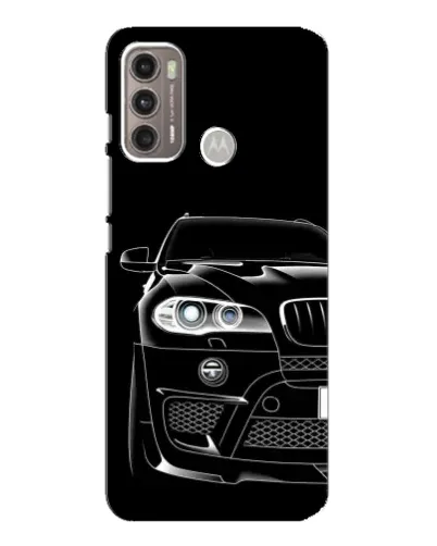 Чехол для Motorola MOTO G60 с картинкой «Темный силуэт BMW» Чехол для Motorola MOTO G60 с картинкой «Темный силуэт BMW»