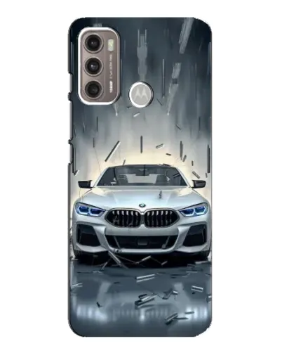 Чехол для Motorola MOTO G60 с картинкой «BMW в свете фар» Чехол для Motorola MOTO G60 с картинкой «BMW в свете фар»