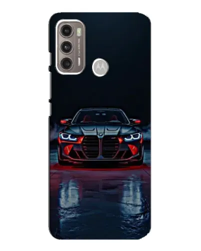 Чехол для Motorola MOTO G60 с картинкой «BMW на мокрой дороге» Чехол для Motorola MOTO G60 с картинкой «BMW на мокрой дороге»