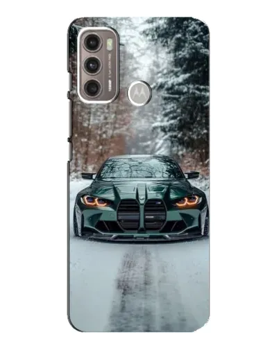 Чехол для Motorola MOTO G60 с картинкой «BMW в зимнем лесу» Чехол для Motorola MOTO G60 с картинкой «BMW в зимнем лесу»