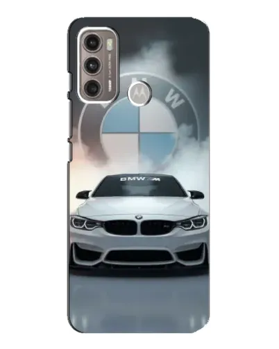 Чехол для Motorola MOTO G60 с картинкой «BMW в белом дыму» Чехол для Motorola MOTO G60 с картинкой «BMW в белом дыму»