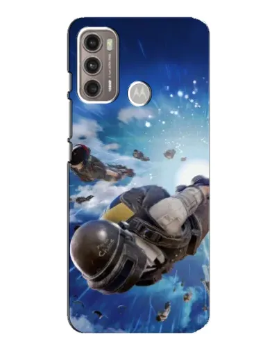 Чехол для Motorola MOTO G60 с картинкой «Десант PUBG — прыжок» Чехол для Motorola MOTO G60 с картинкой «Десант PUBG — прыжок»