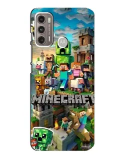 Чехол для Motorola MOTO G60 с картинкой «Замок Minecraft» Чехол для Motorola MOTO G60 с картинкой «Замок Minecraft»