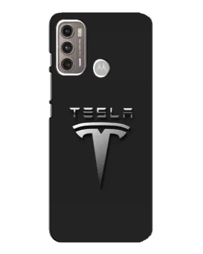 Чехол для Motorola MOTO G60 с картинкой «Стальной логотип Tesla» Чехол для Motorola MOTO G60 с картинкой «Стальной логотип Tesla»
