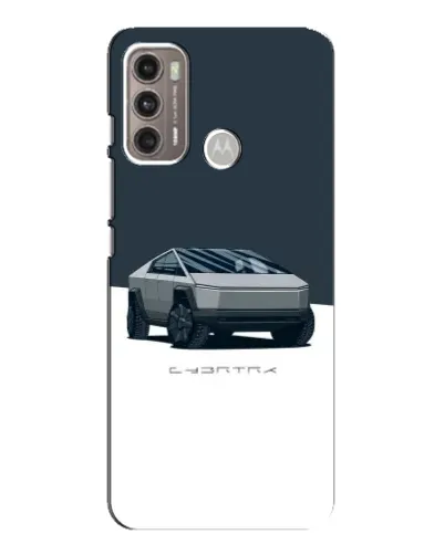 Чехол для Motorola MOTO G60 с картинкой «Серебристый Cybertruck Tesla» Чехол для Motorola MOTO G60 с картинкой «Серебристый Cybertruck Tesla»