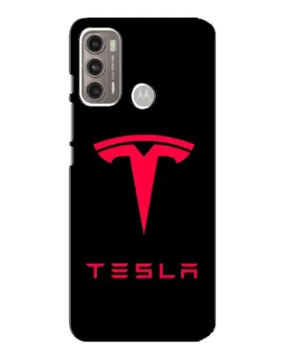 Чехол для Motorola MOTO G60 с картинкой «Tesla Red Logo» Чехол для Motorola MOTO G60 с картинкой «Tesla Red Logo»