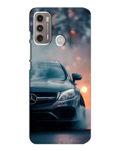 Чехол для Motorola MOTO G60 с картинкой «Mercedes — ночной город» Чехол для Motorola MOTO G60 с картинкой «Mercedes — ночной город»