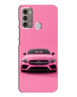 Чехол для Motorola MOTO G60 с картинкой «Розовый Mercedes AMG» Чехол для Motorola MOTO G60 с картинкой «Розовый Mercedes AMG»