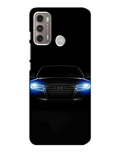 Чехол для Motorola MOTO G60 с картинкой «Audi в неоне» Чехол для Motorola MOTO G60 с картинкой «Audi в неоне»