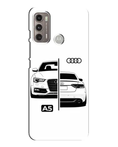 Чехол для Motorola MOTO G60 с картинкой «Audi — контрастный дизайн» Чехол для Motorola MOTO G60 с картинкой «Audi — контрастный дизайн»