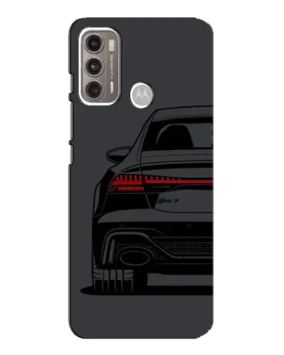 Чехол для Motorola MOTO G60 с картинкой «Задняя часть Audi — арт» Чехол для Motorola MOTO G60 с картинкой «Задняя часть Audi — арт»