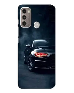 Чехол для Motorola MOTO G60 с картинкой «Audi — хищный взгляд»