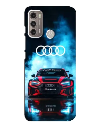 Чехол для Motorola MOTO G60 с картинкой «Audi Sport — неон» Чехол для Motorola MOTO G60 с картинкой «Audi Sport — неон»