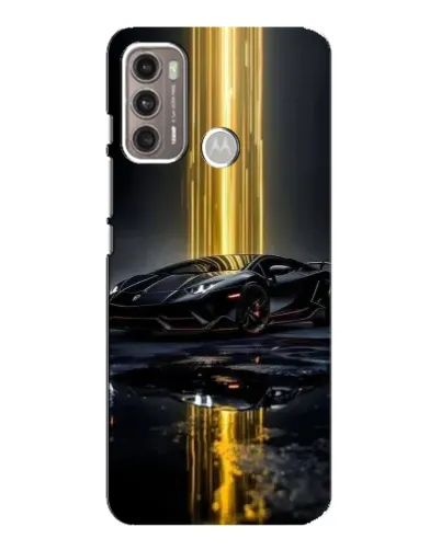 Чехол для Motorola MOTO G60 с картинкой «Ночной Lamborghini драйв» Чехол для Motorola MOTO G60 с картинкой «Ночной Lamborghini драйв»