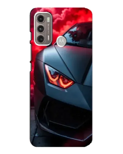 Чехол для Motorola MOTO G60 с картинкой «Lamborghini красное сияние» Чехол для Motorola MOTO G60 с картинкой «Lamborghini красное сияние»