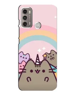 Чехол для Motorola MOTO G60 с картинкой «Единорог Pusheen» Чехол для Motorola MOTO G60 с картинкой «Единорог Pusheen»