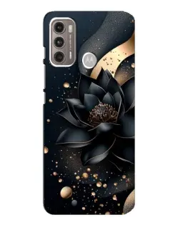 Чехол для Motorola MOTO G60 с картинкой «Черный лотос» Чехол для Motorola MOTO G60 с картинкой «Черный лотос»