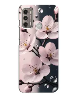 Чехол для Motorola MOTO G60 с картинкой «Нежная сакура и капли» Чехол для Motorola MOTO G60 с картинкой «Нежная сакура и капли»