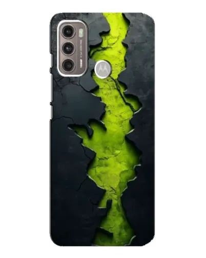 Чехол для Motorola MOTO G60 с картинкой «Салатовый разлом скалы» Чехол для Motorola MOTO G60 с картинкой «Салатовый разлом скалы»