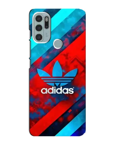 Чехол для Motorola MOTO G60s с картинкой «Абстракция Adidas»