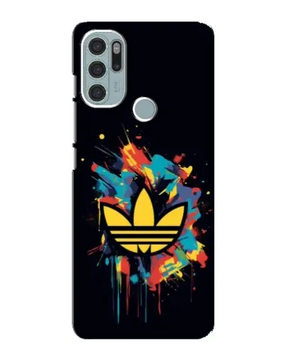 Чехол для Motorola MOTO G60s с картинкой «Adidas Splash»