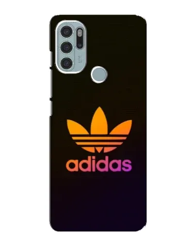 Чехол для Motorola MOTO G60s с картинкой «Градиент Adidas»