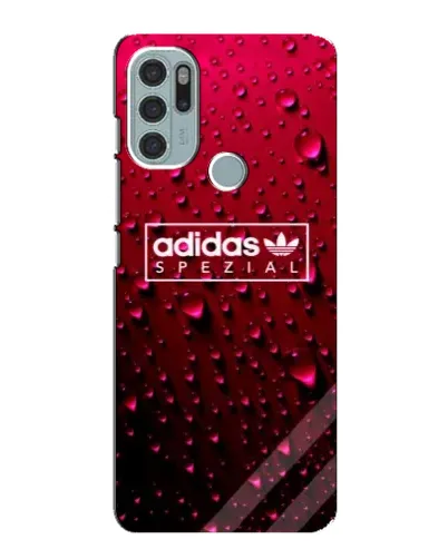 Чехол для Motorola MOTO G60s с картинкой «Adidas Gold Marble»