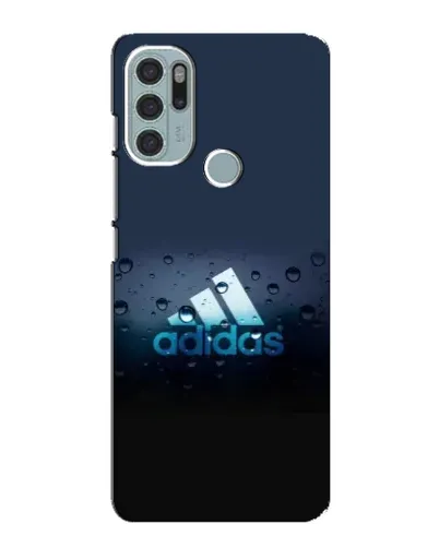 Чехол для Motorola MOTO G60s с картинкой «Adidas Water Drops»