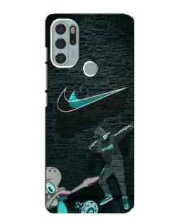 Чехол для Motorola MOTO G60s с картинкой «Спортивный арт Nike» Чехол для Motorola MOTO G60s с картинкой «Спортивный арт Nike»