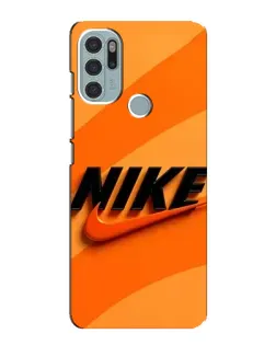Чехол для Motorola MOTO G60s с картинкой «Оранжевый драйв Nike» Чехол для Motorola MOTO G60s с картинкой «Оранжевый драйв Nike»