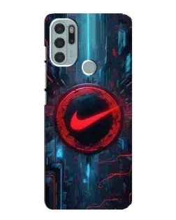 Чехол для Motorola MOTO G60s с картинкой «Техногенный стиль Nike» Чехол для Motorola MOTO G60s с картинкой «Техногенный стиль Nike»